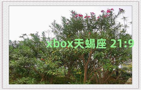 xbox天蝎座 21:9